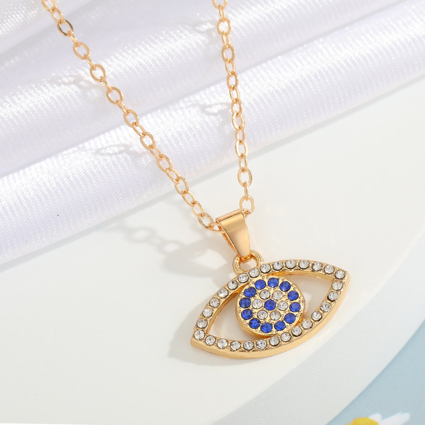 Palm Eye Necklace For Women