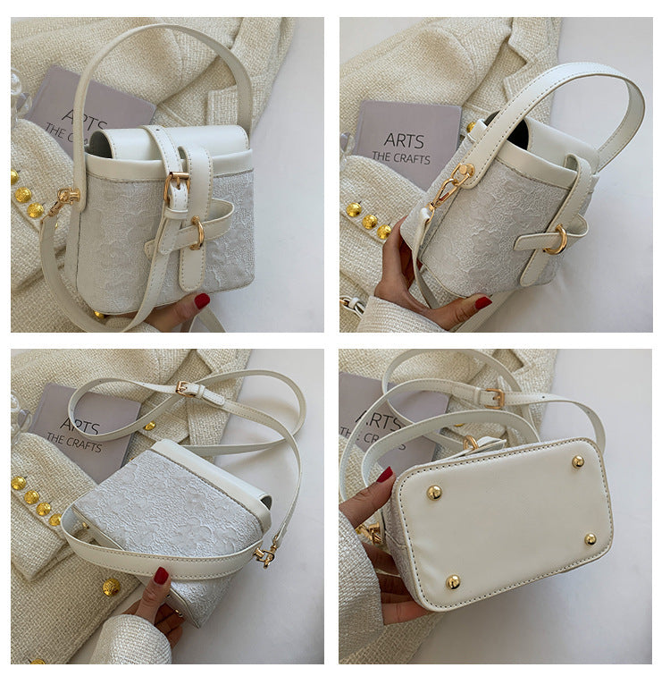 Spring And Summer New Fashion Single Shoulder French Messenger Bag