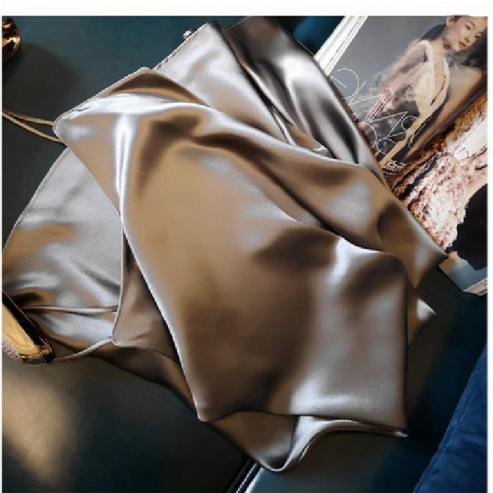 Womens Stylish Sexy Figure-hugging Slip Dress