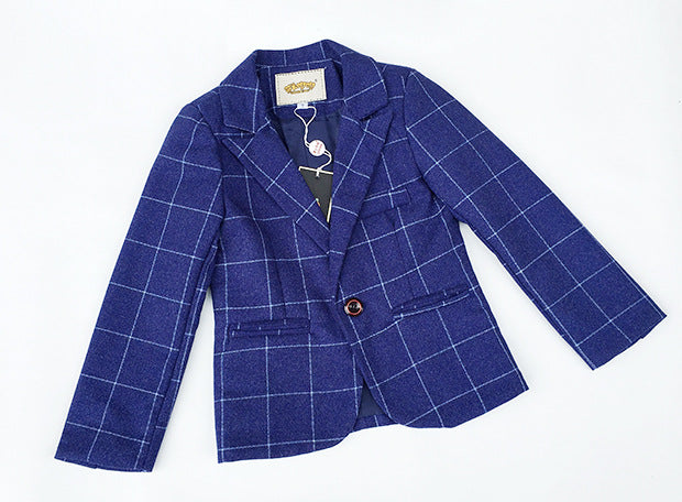 Boys 3 Piece Suit – Kids Formal Blazer, Waistcoat & Trousers Set for Weddings & Parties