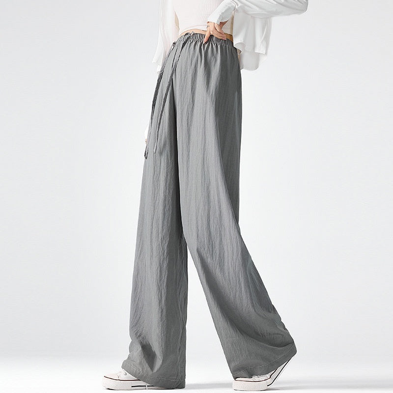 Yamamoto Style Slimming Pants for Women – Laid-Back Spring Casual Trousers