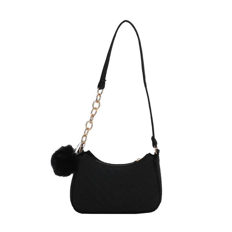 Casual Women's New Retro Solid Color Shoulder Messenger Bag